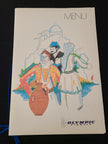 Olympic Airlines New York to Athens Breakfast/Dinner Menu
