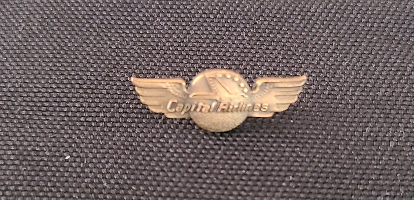 Capital Airlines Hat Badge/Small Wings