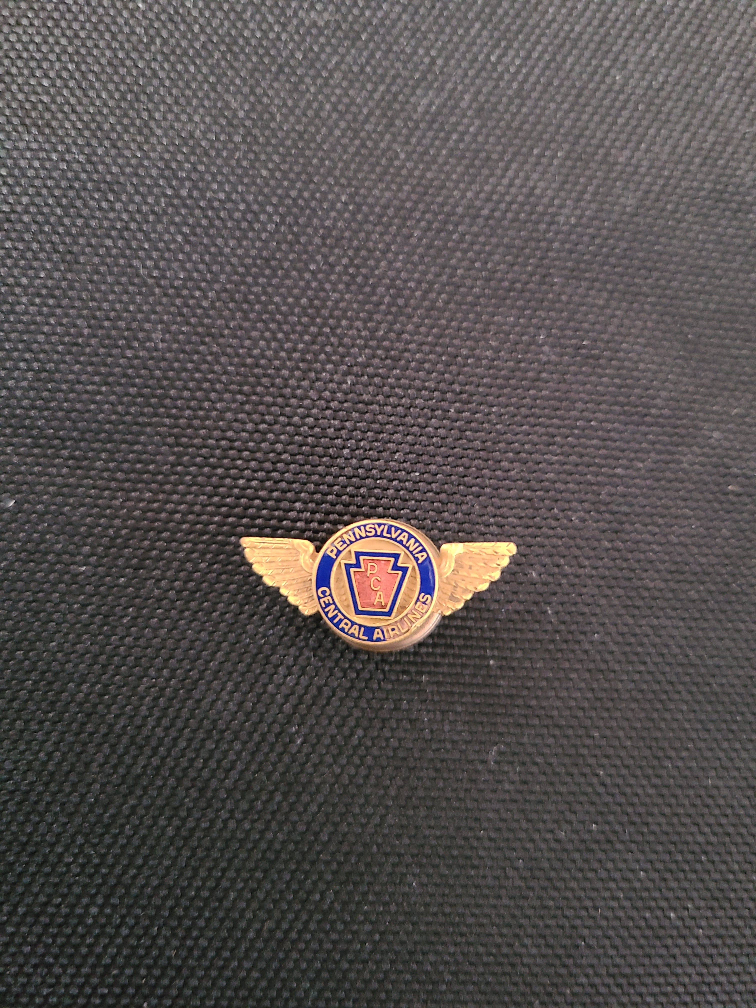 Penn Central Airlines Hat Badge/Small Wings
