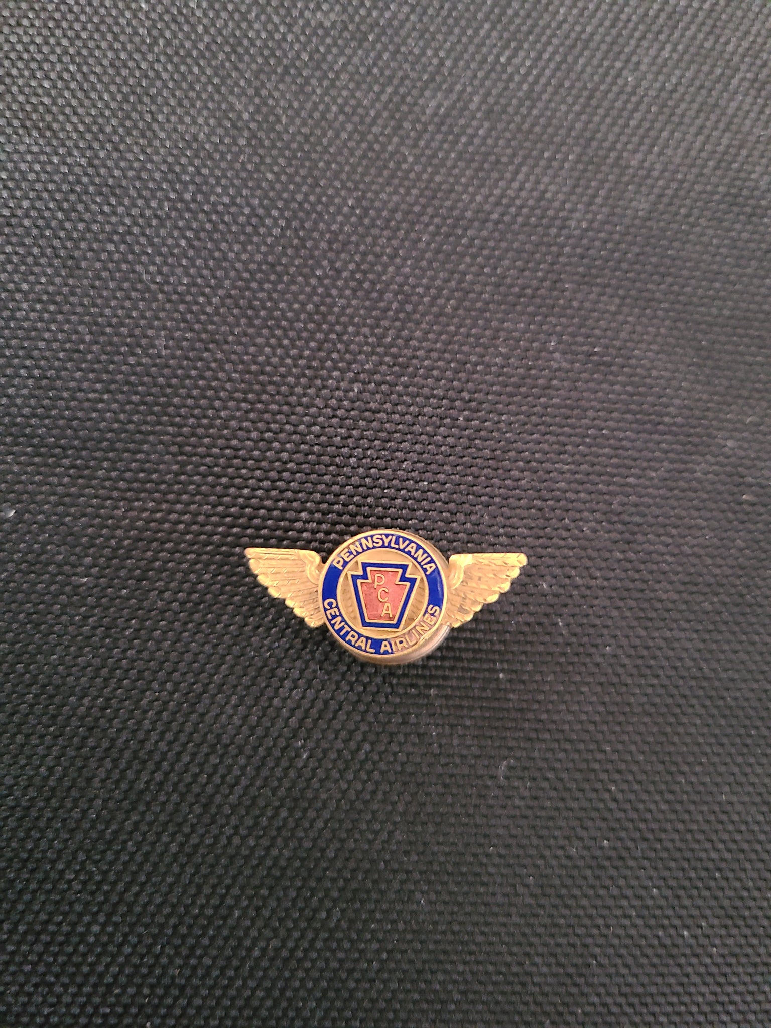 Penn Central Airlines Hat Badge/Small Wings