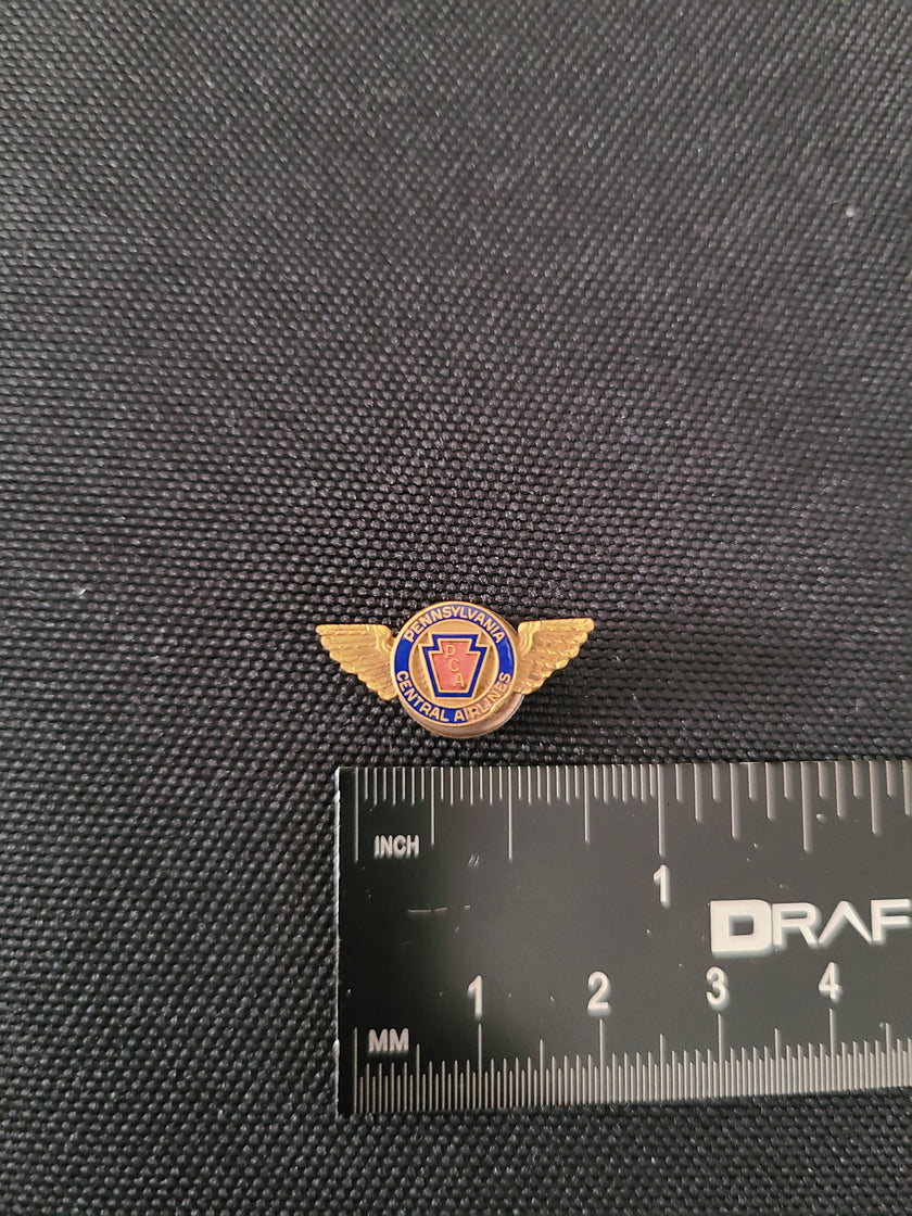 Penn Central Airlines Hat Badge/Small Wings