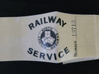 North Eastern Railway Waxed Cloth WWI Service Armband