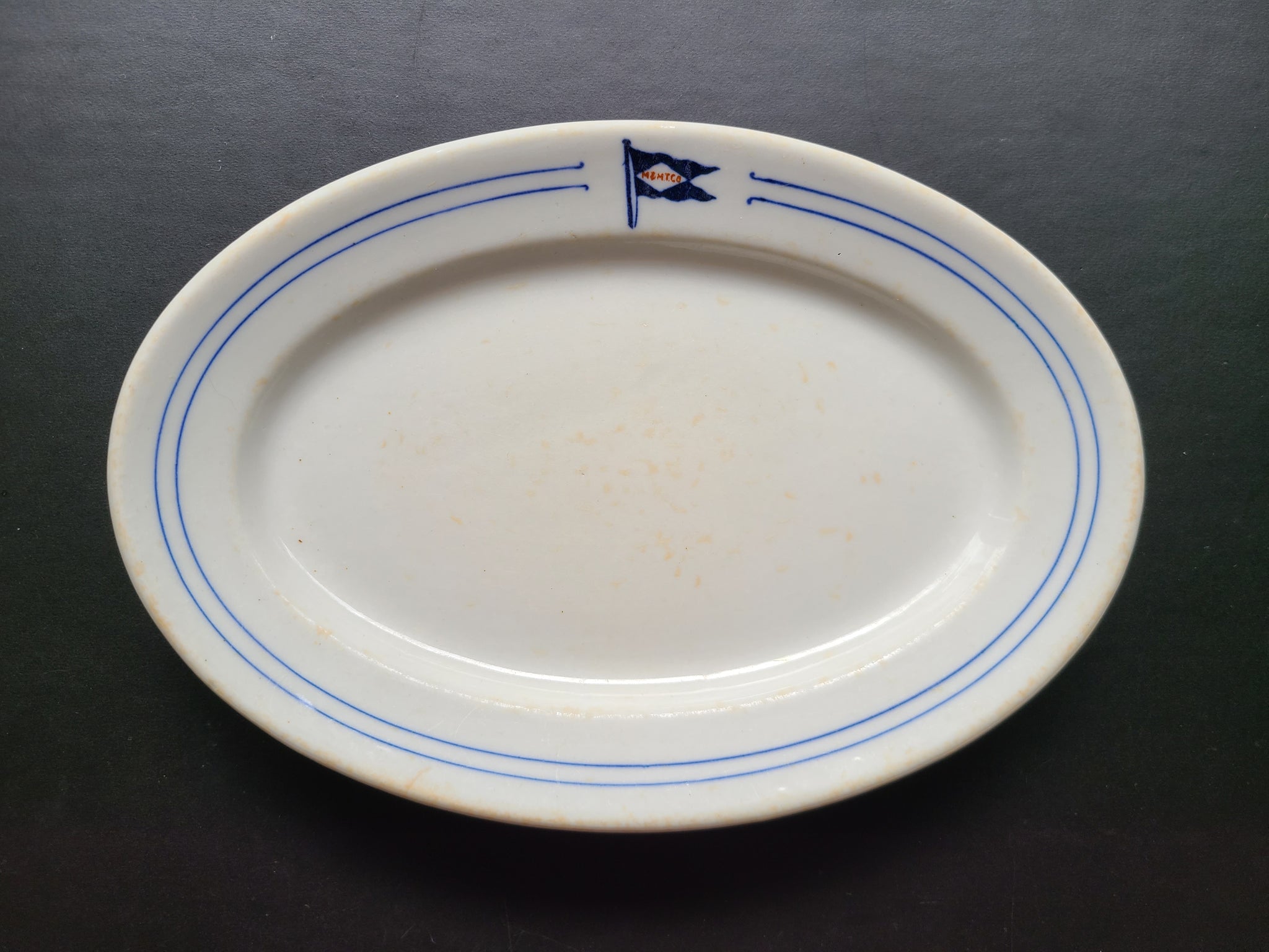 Merchants and Miners Transportation Company 8 1/2" Dinner Plate