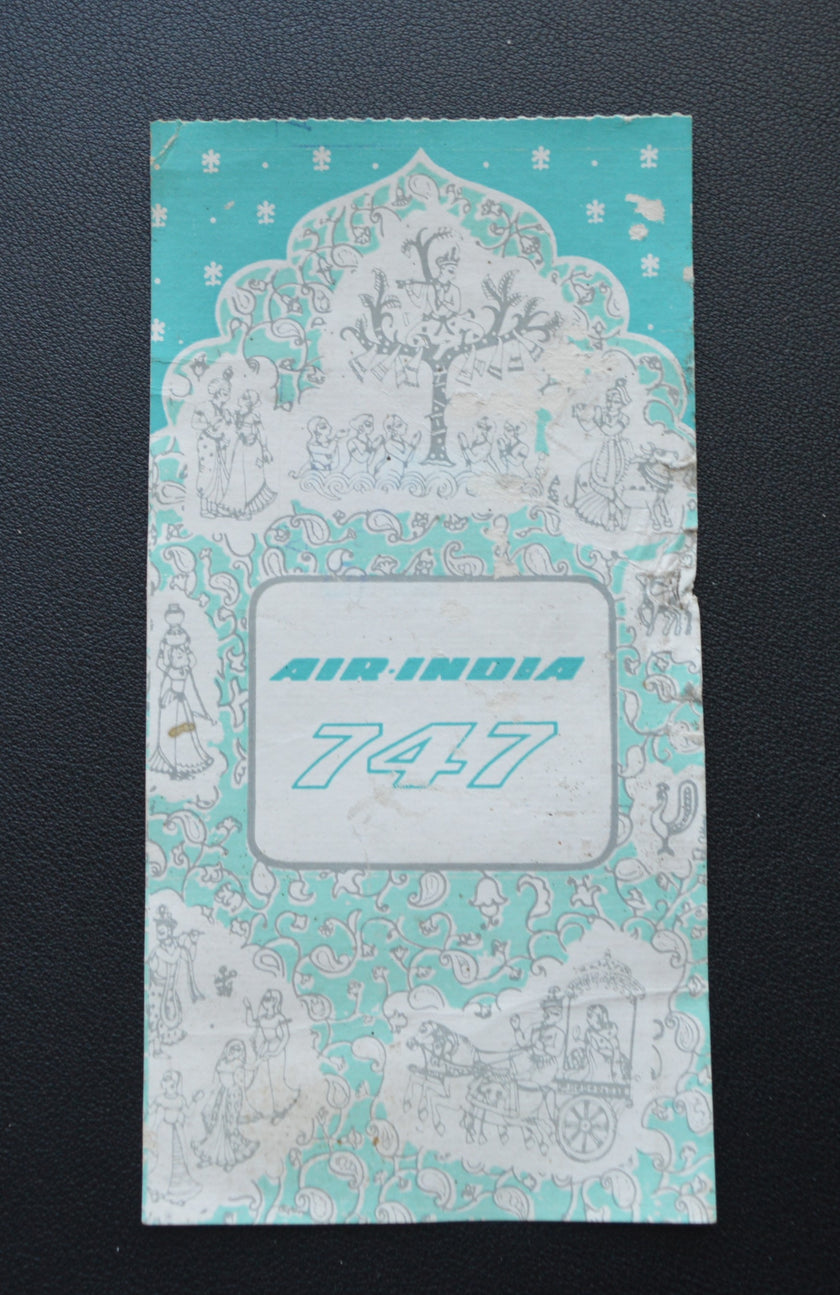 Air India 747 Boarding Pass 