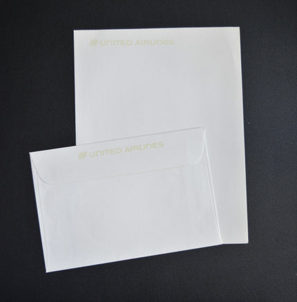 United Airlines Stationary (1993-98)