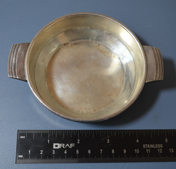 Cunard Silver Plate Butter Dish (1950s)
