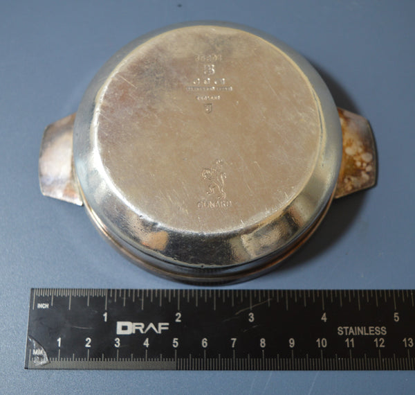 Cunard Silver Plate Butter Dish (1955)