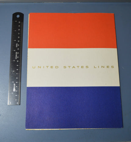S.S. United States Lunch Menu (Sat 9 May 1959)