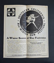 Santa Fe Railroad Local Timetable (27 Oct, 1940)