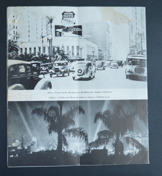 Union Pacific Railroad "Southern California" Brochure (Oct, 1937)