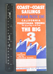 Panama Pacific Line Timetable (1935)