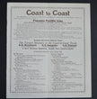 Panama Pacific Line Timetable (1926)