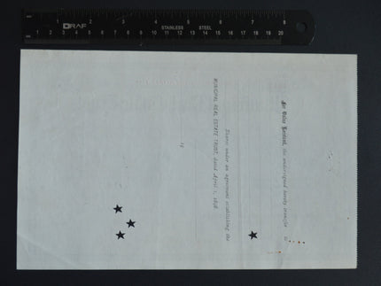 Municipal Real Estate Trust Stock Certificate (1940)