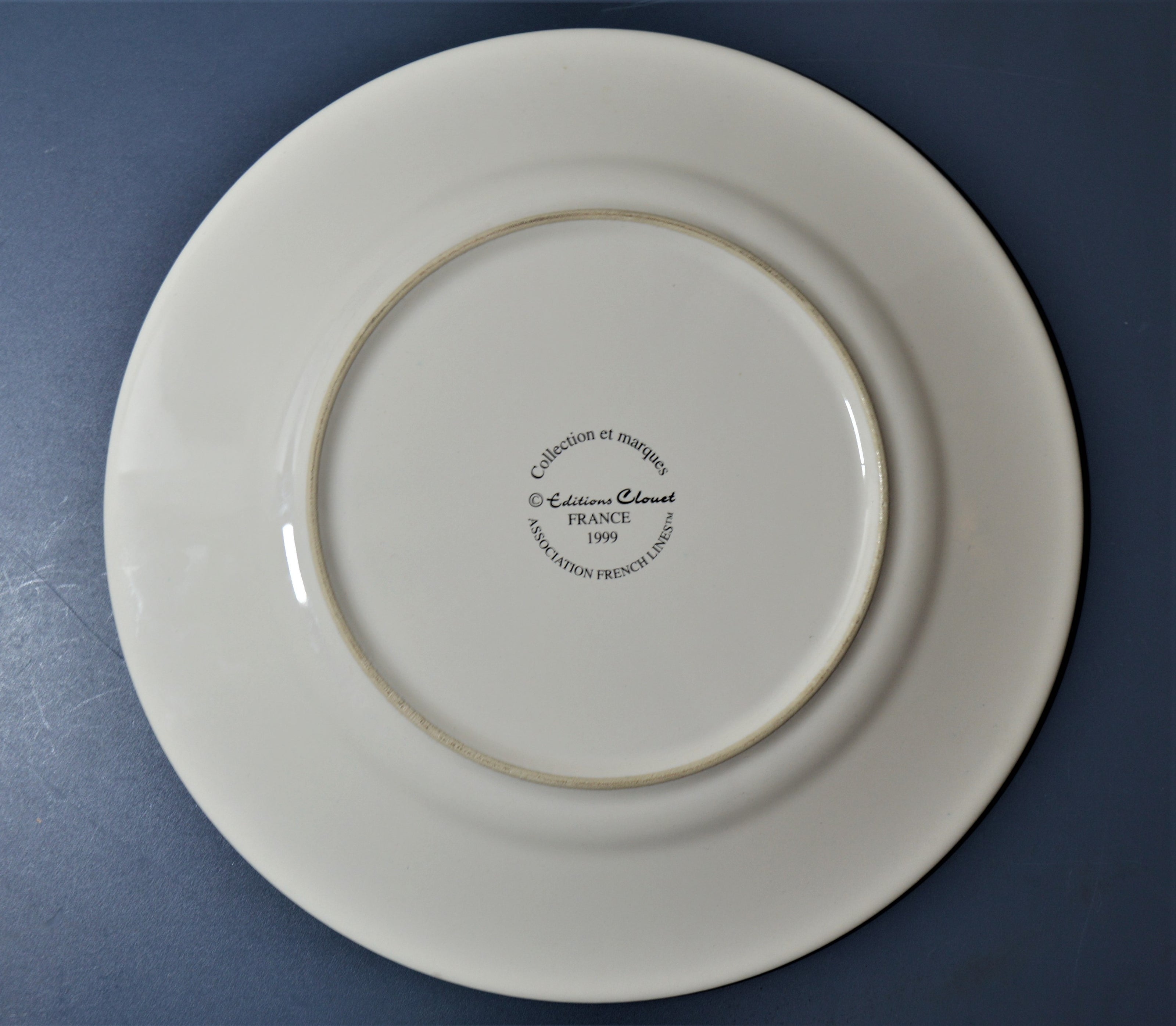 French Line S.S. Normandie Commemorative Plate (1999)