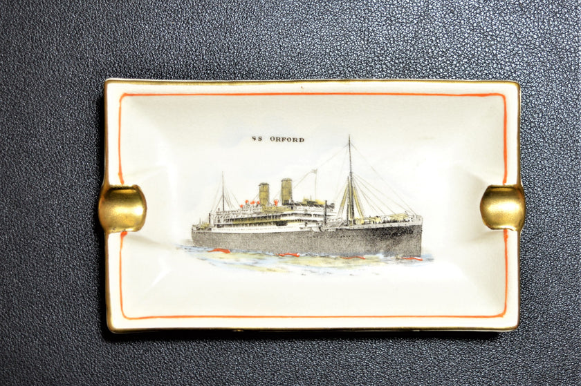 P & O Line S.S. Orford Ash Tray (1930s)