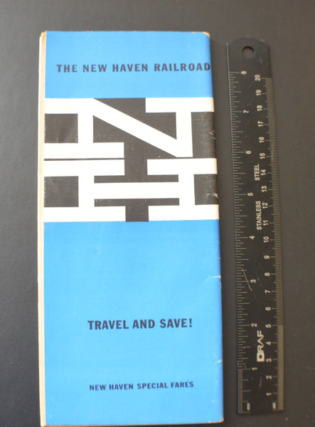 New Haven Railroad "The Scenic Shoreline Route" Timetable (1958)